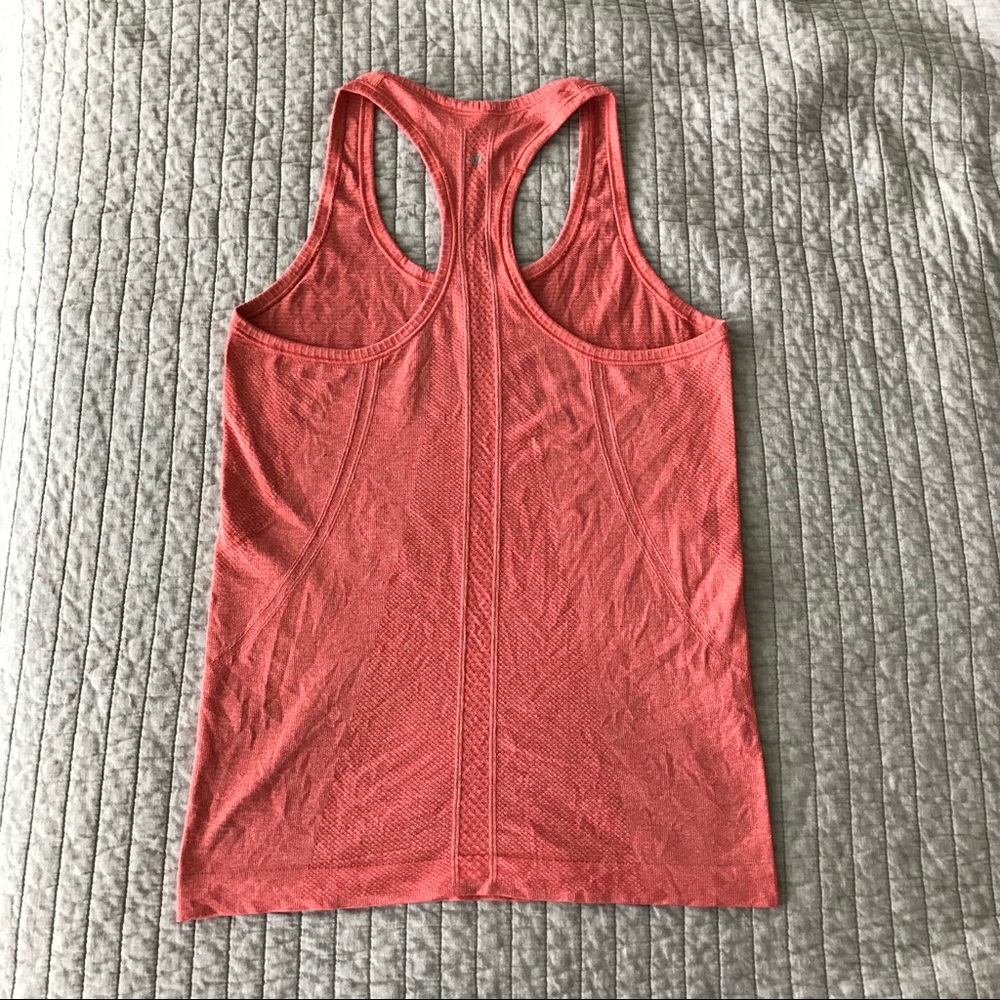 Lululemon Swiftly Tech Racerback in Rustic Coral